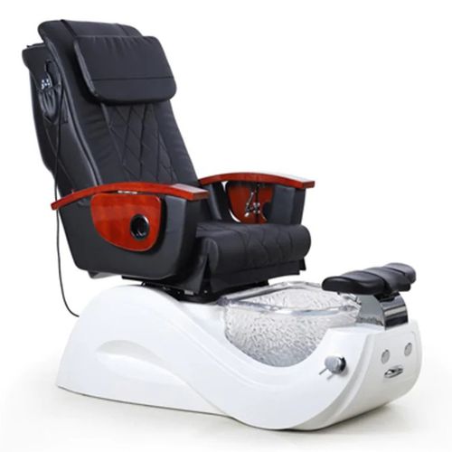 Spa pedicure tarja de acrílico Letmex con masaje blanco s813