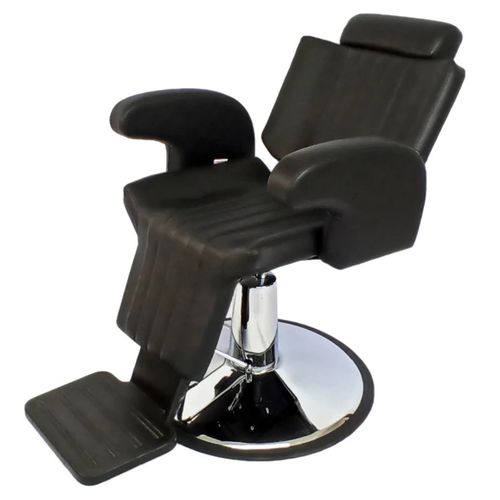 Silla de barbería Letmex negro b178