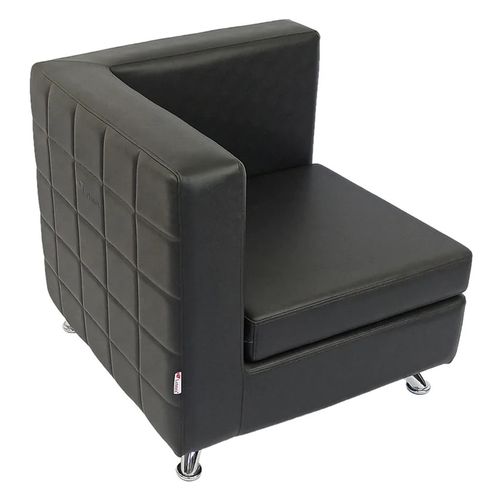 Sillón De Espera Letmex Negro W25