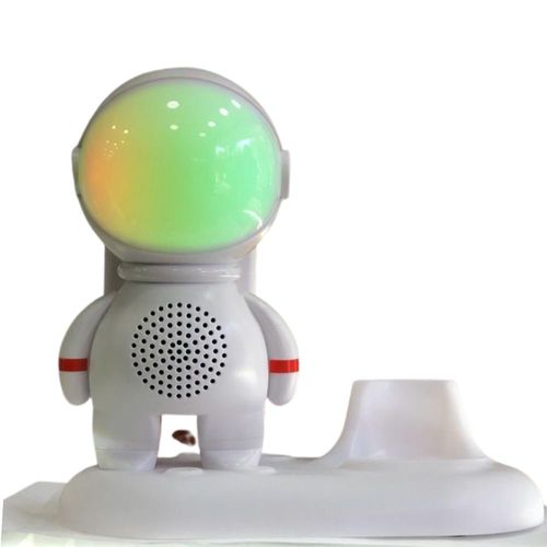 Bocina Bluetooth Con Luces LED Gadgets & Fun Astronauta