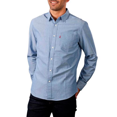 Camisa Casual Para Caballero Levis Classic Azul 85748-0059