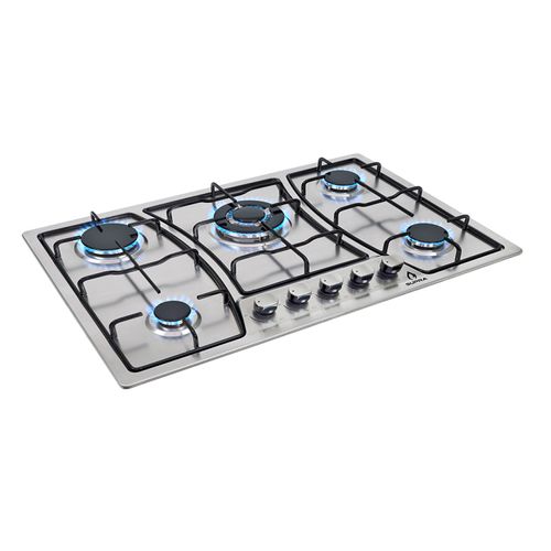 Parrilla Empotrable SUPRa De 5 Quemadores 76 cm, Modelo zegna