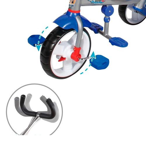 Triciclo Para Niño Apache Tiburón 3 En 1 LC-STAX