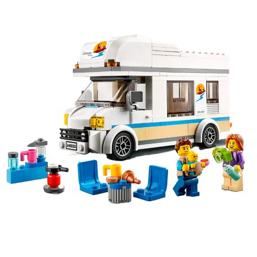 Set De Construcción Lego Autocaravana De Vacaciones 60283