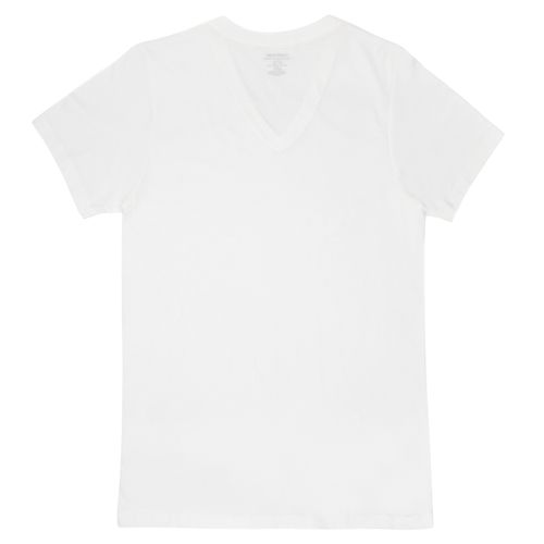 Playera Cuello V Para Caballero Calvin Klein 3p Blanco Nb2569-001