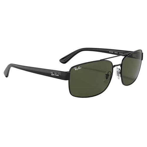 Lentes Solares Para Caballero Ray Ban Almohada Negro 0RB3687 002-316