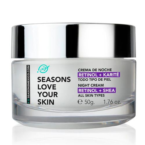 Crema de noche Seasons retinol karite 50g ant3611