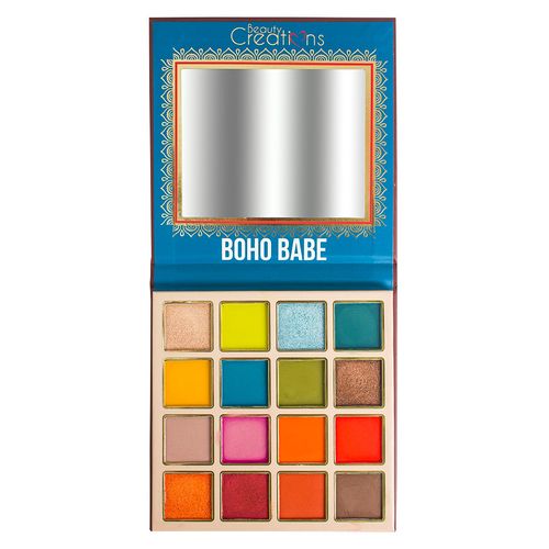 Paleta de sombras Beauty Creations boho babe 16 tonos eb16