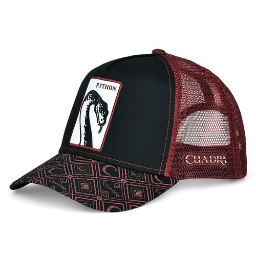 Gorra Para Caballero Cuadra Roja Piton