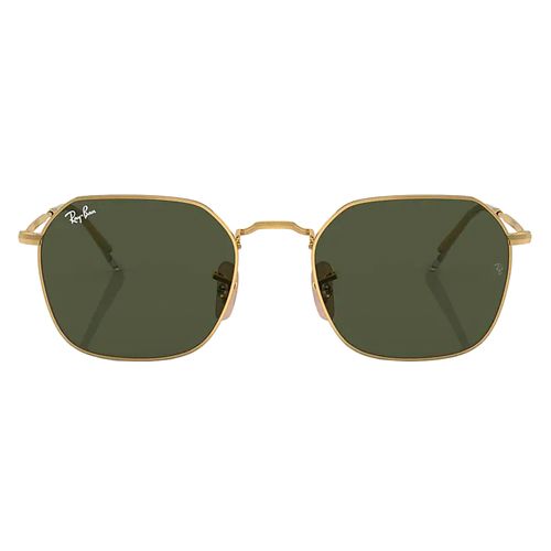 Lentes Solares Unisex Ray Ban Rectángulo Dorado 0RB3694