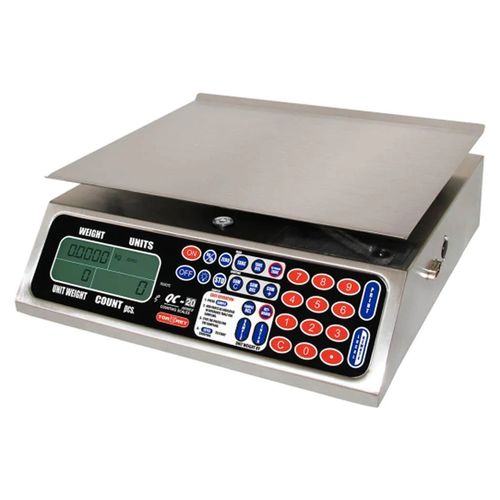 Báscula contadora Torrey memoria 50 productos 20kg acero inoxidable qc20