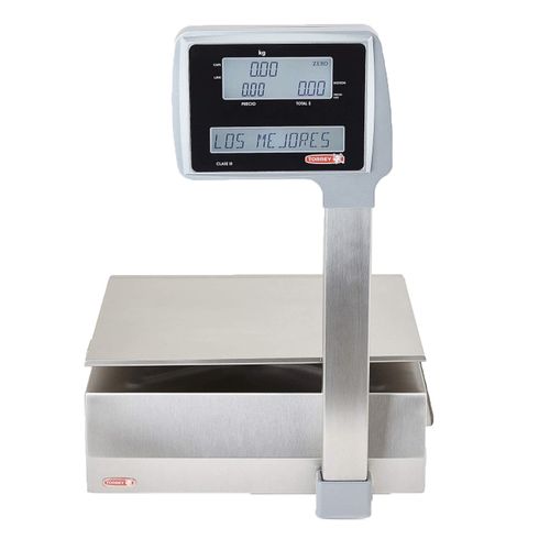 Báscula etiquetadora Torrey torreta wi fi 20kg acero inoxidable wlabel20