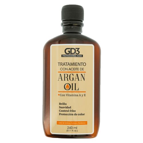 Tratamiento para cabello con aceites de argán GD3 go24