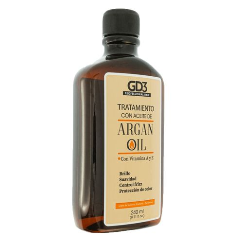 Tratamiento para cabello con aceites de argán GD3 go24