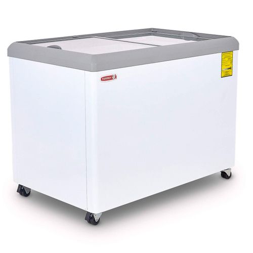 Congelador horizontal Torrey tapas de cristal plano deslizables 11 pies blanco chc110p