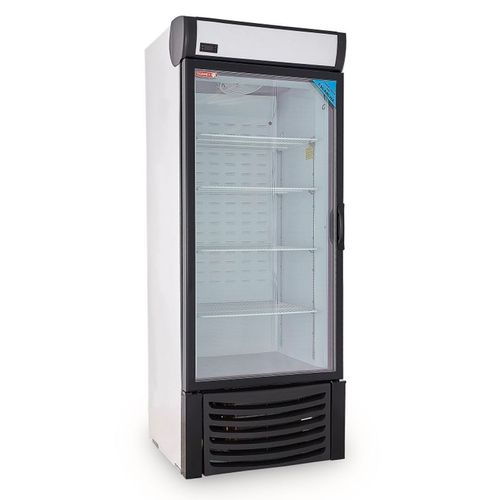Congelador vertical Torrey exhibidor 1 puerta 16 pies blanco cv16