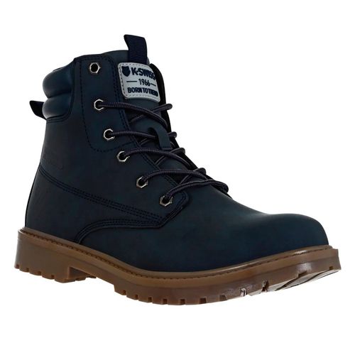 Bota Casual Para Caballero K-Swiss Lincoln Azul Marino 0F498402