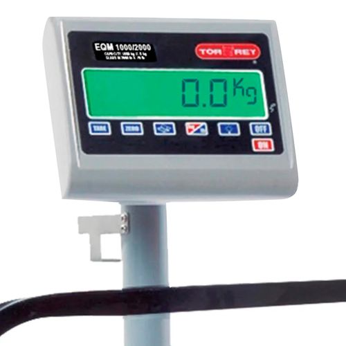 Báscula de recibo Torrey móvil acero 400kg eqm400