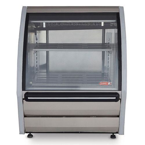 Vitrina exhibidora Torrey acero inoxidable drd3