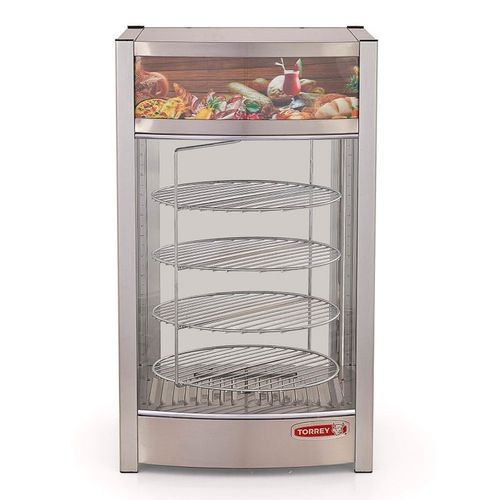 Vitrina caliente Torrey giratoria para pizza vcg46/97