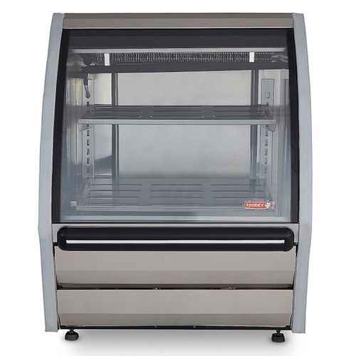 Vitrina exhibidora Torrey 92cm acero inoxidable drd3ai