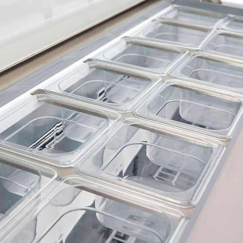 Mesa refrigerada Torrey preparación sándwich y ensaladas acero inoxidable mfs-27
