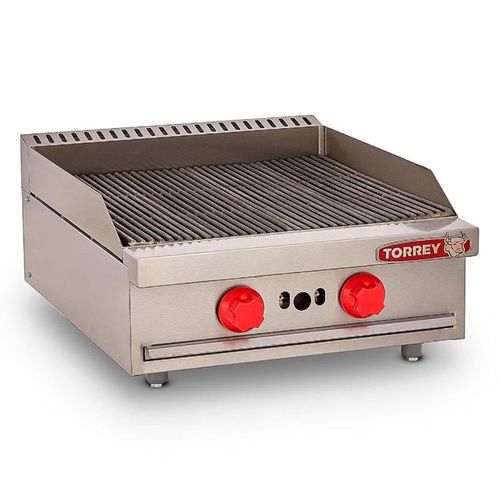 Asador 2 Quemadores Torrey Acero Inoxidable ASA600