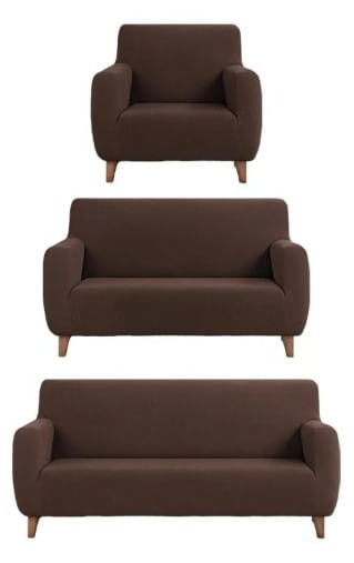 Cubre salas ajustable B.Kind & Beyond café stretch