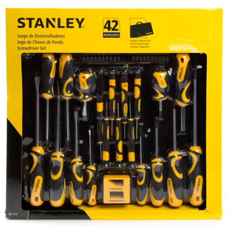 Juego destornilladores stanley