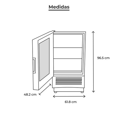 Refrigerador Cervecero 4P CCV72