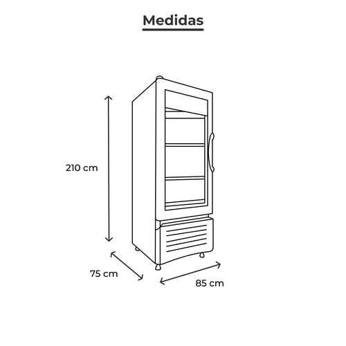 Refrigerador cervecero 25p ccv500