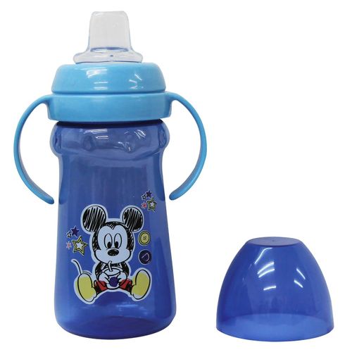 Vaso Entrenador Mickey Con Pipeta Suave Azul 01EF220MCY