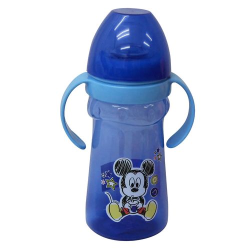 Vaso Entrenador Mickey Con Pipeta Suave Azul 01EF220MCY