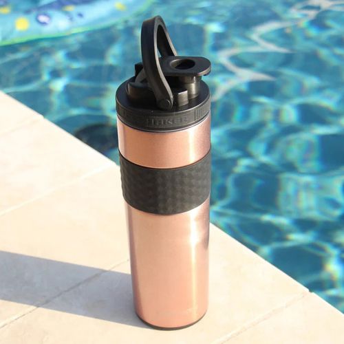 Termo Ice Shaker skinny shaker rosa oro 800863