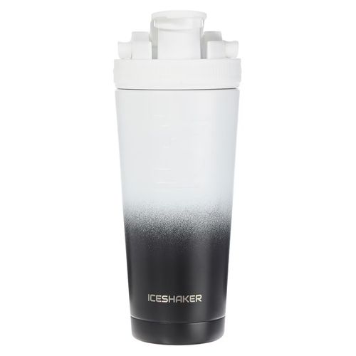 Termo Ice Shaker shaker negro-blanco 800835