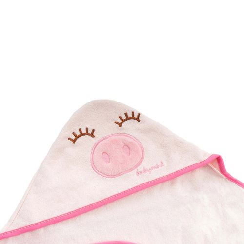 Salida De Baño Para Bebé Baby Mink Rosa BM324