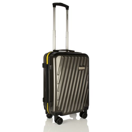 Maleta rígida Hardhead negro denisse equipaje 18"