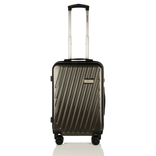 Maleta rígida Hardhead negro denisse equipaje 18"