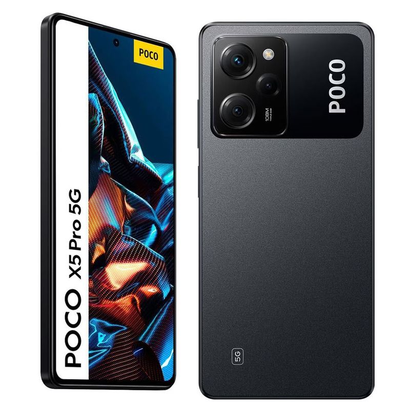 Smartphone Xiaomi Poco X5 Pro 5g 6GB 128GB Negro 22101320G 128GB - La Marina