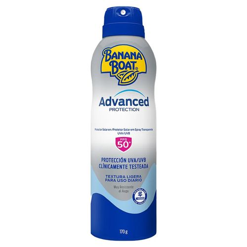 Protector solar en spray Banana Boat advanced protection fps50 más 170 g bb-06