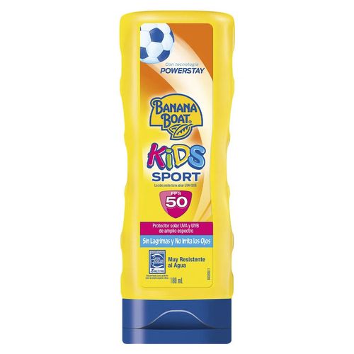 Protector Solar Infantil Banana Boat Sport FPS50 180ml BB-13