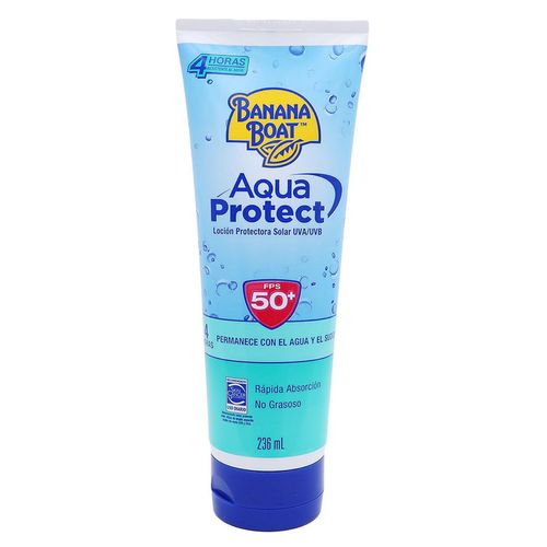 Protector solar Banana Boat aqua protect fps50 4 horas 236ml bb-15