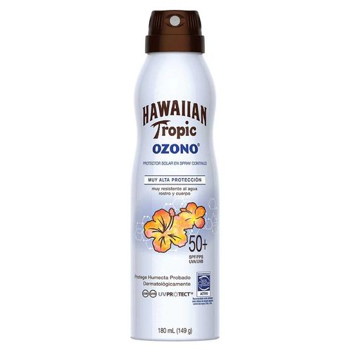 Protector Solar En Spray Hawaiian Tropic Ozono FPS50 180ml HT-05