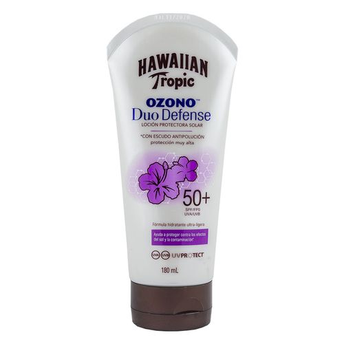 Protector Solar Hawaiian Tropic Duo Defense FPS50 180ml HT-06