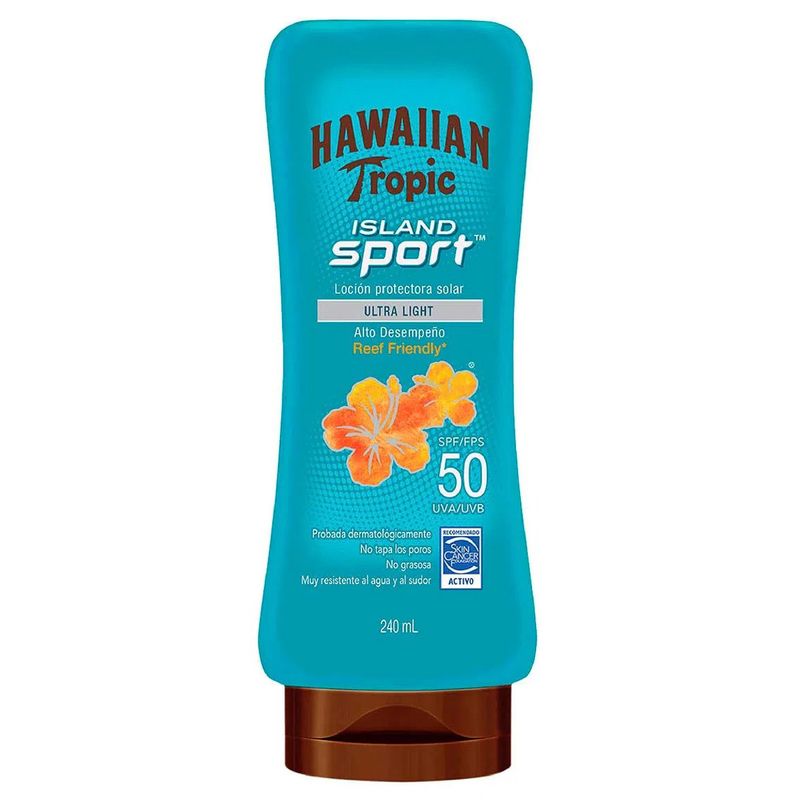 Protector Solar Hawaiian Tropic Island Sport FPS50 240ml HT11 La Marina