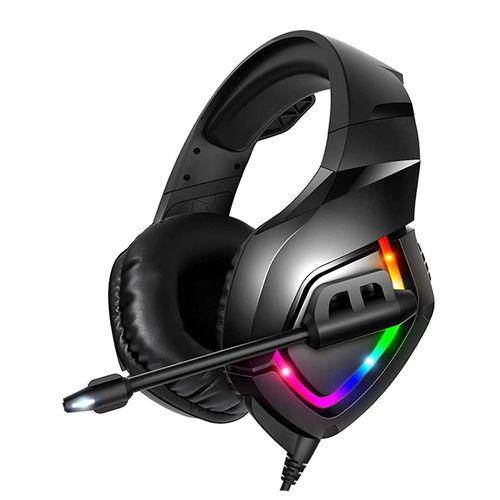 Audífonos gamer alámbricos Gadgets & Fun con luces rgb