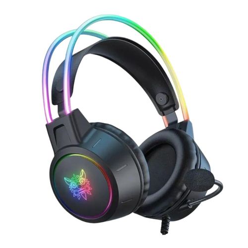 Diadema gamer alámbrica Gadgets & Fun con luces rgb