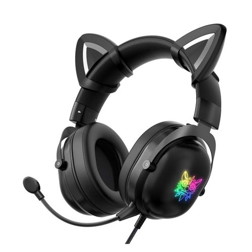 Diadema Gamer Alámbrica Gadgets & Fun Orejas De Gato RGB