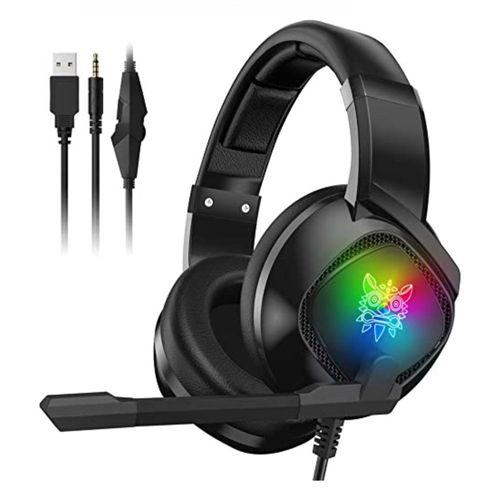 Audífonos Alámbricos Gamer Gadgets & Fun Con Luces RGB