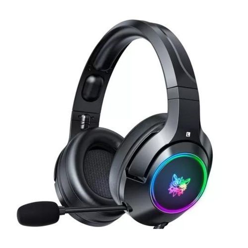 Audífonos gamer alámbricos Gadgets & Fun con orejas de gato rgb